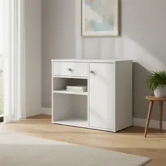 BE DESIGN - Cajonera 1 Cajón(es) B39.038 65x60x34 cm Blanco