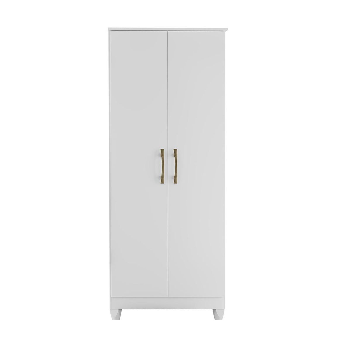 DI PORETTI - Closet 2 Puerta(s) 4 Repisa(s) 70x170x41 cm Blanco