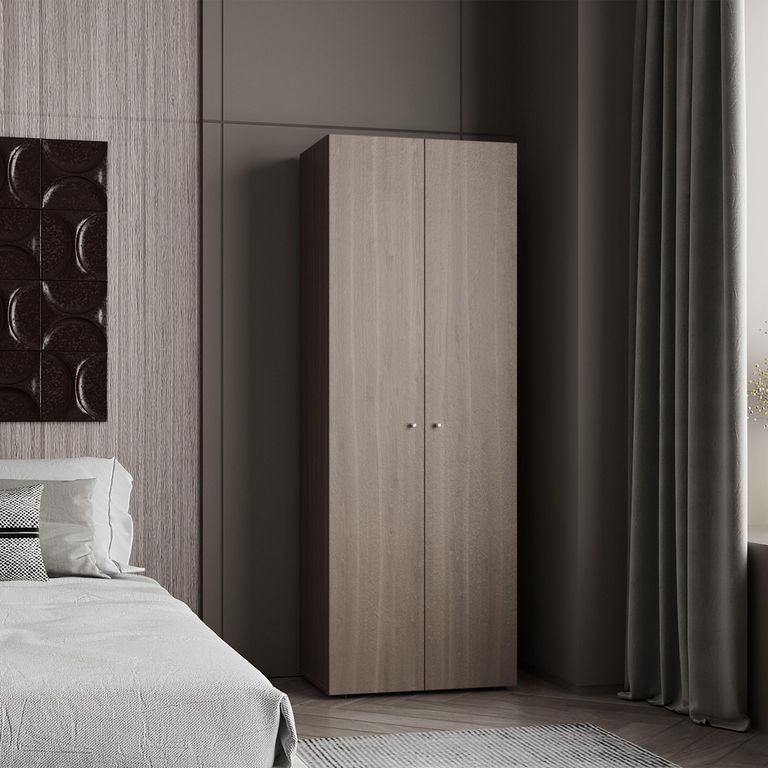 Closet 2 Puerta(s) 3 Repisa(s) 60x170x40.2 cm