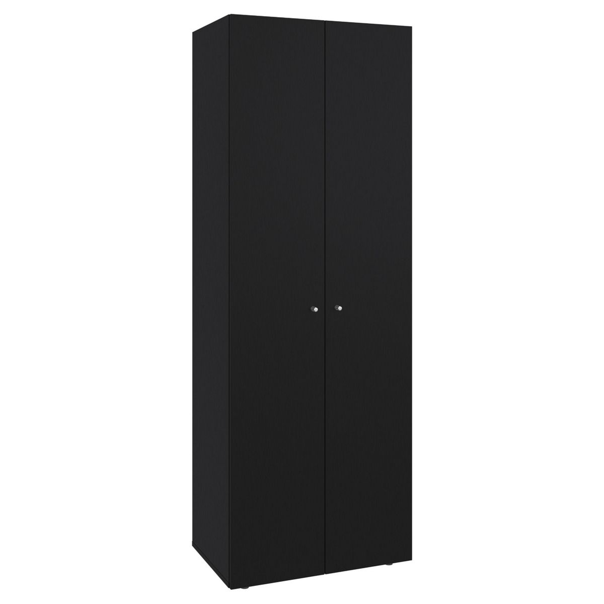 TUHOME - Closet 2 Puerta(s) 3 Repisa(s) 60x170x40.2 cm Wengue