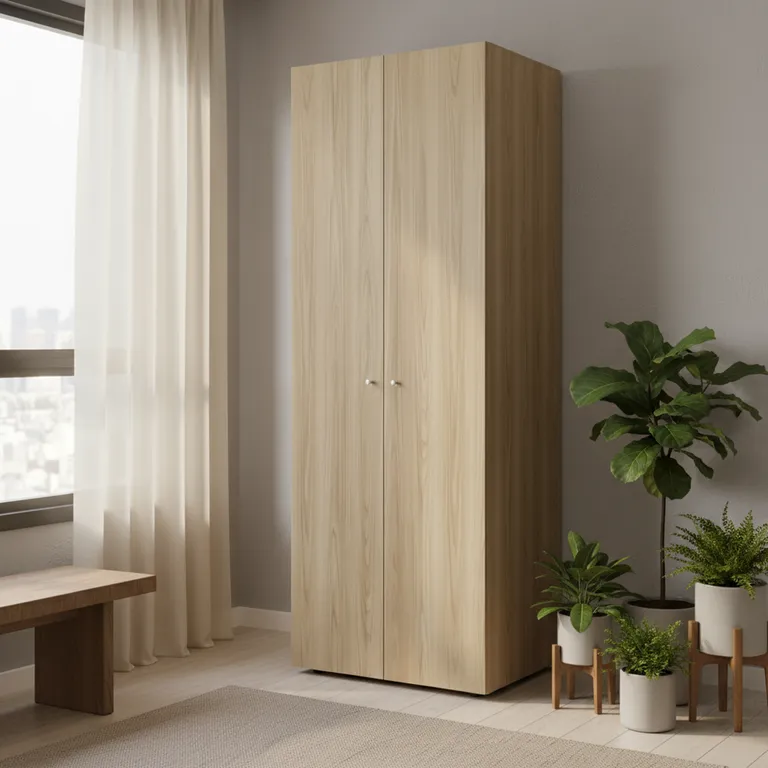 Closet 2 Puerta(s) 3 Repisa(s) 60x170x40.2 cm