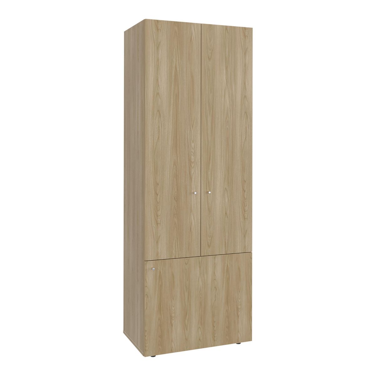 TUHOME - Closet 3 Puerta(s) 3 Repisa(s) 60x170x40.2 cm Fresno