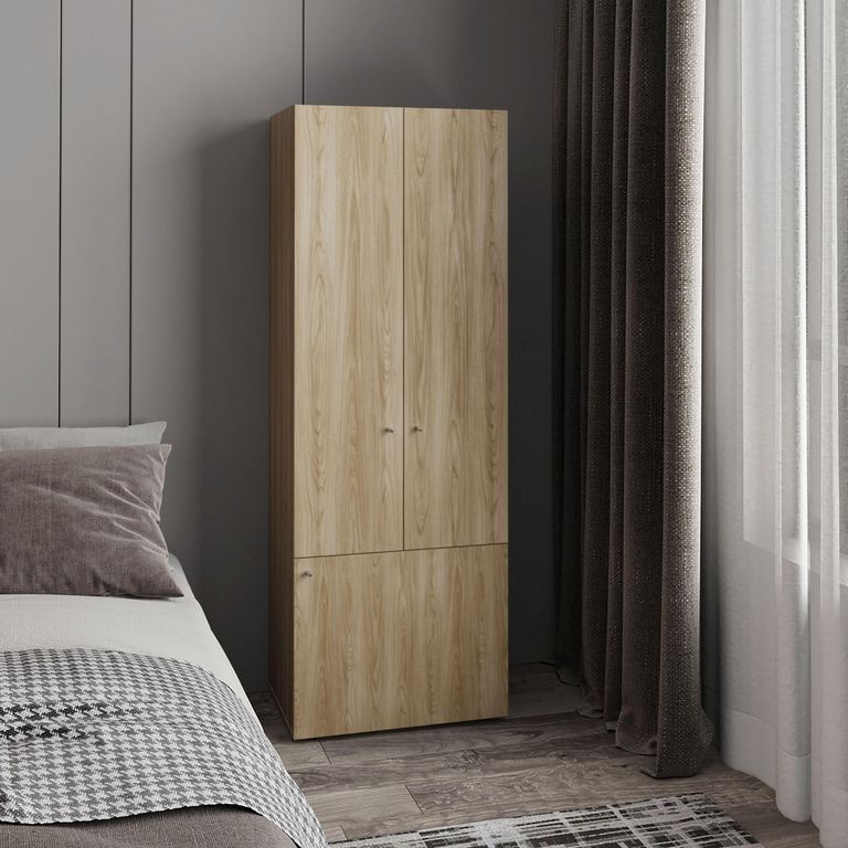 Closet 3 Puerta(s) 3 Repisa(s) 60x170x40.2 cm