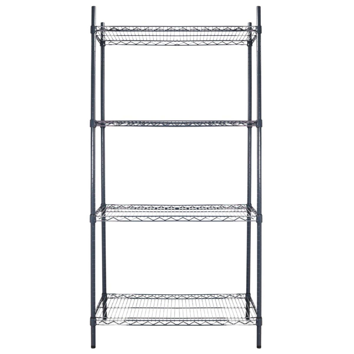 VENTUS - Estantería Acero 4 Nivel(es) 91x180x46 cm Gris