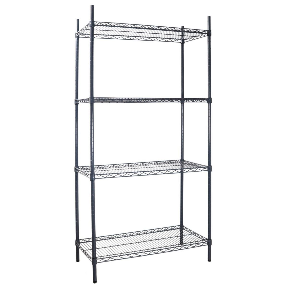 VENTUS - Estantería Acero 4 Nivel(es) 91x180x46 cm Gris