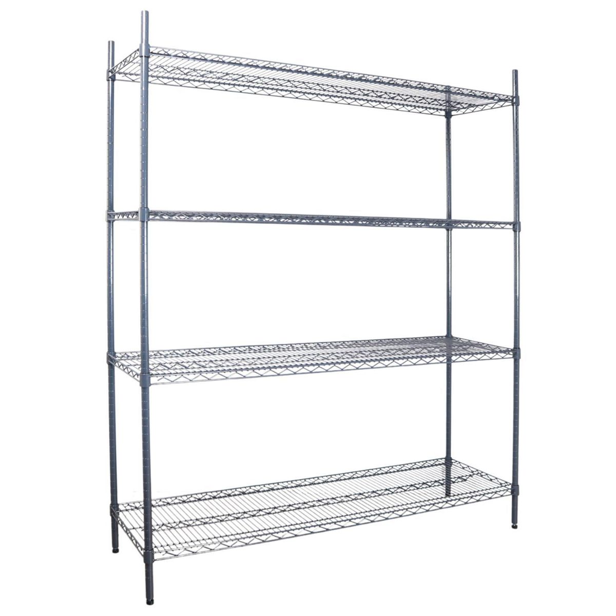 VENTUS - Estantería Acero 4 Nivel(es) 122x180x46 cm Gris