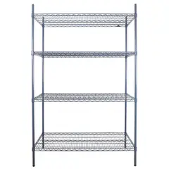 VENTUS - Estantería Acero 4 Nivel(es) 122x180x61 cm Gris