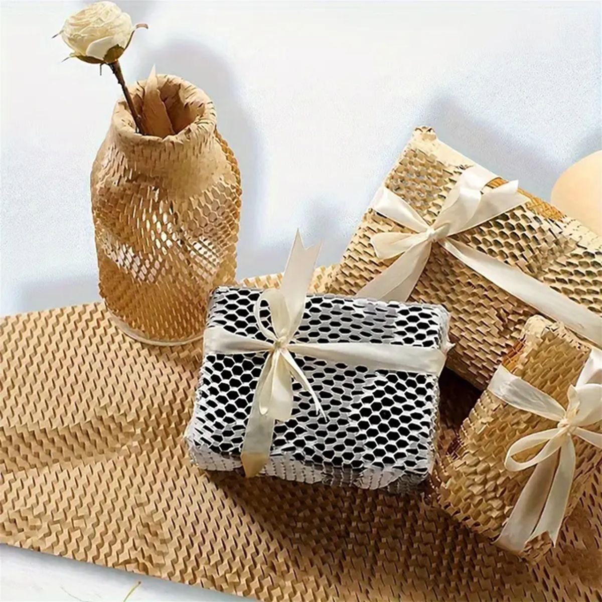 TRISS - Rollo Papel Panal 25 mt Embalaje