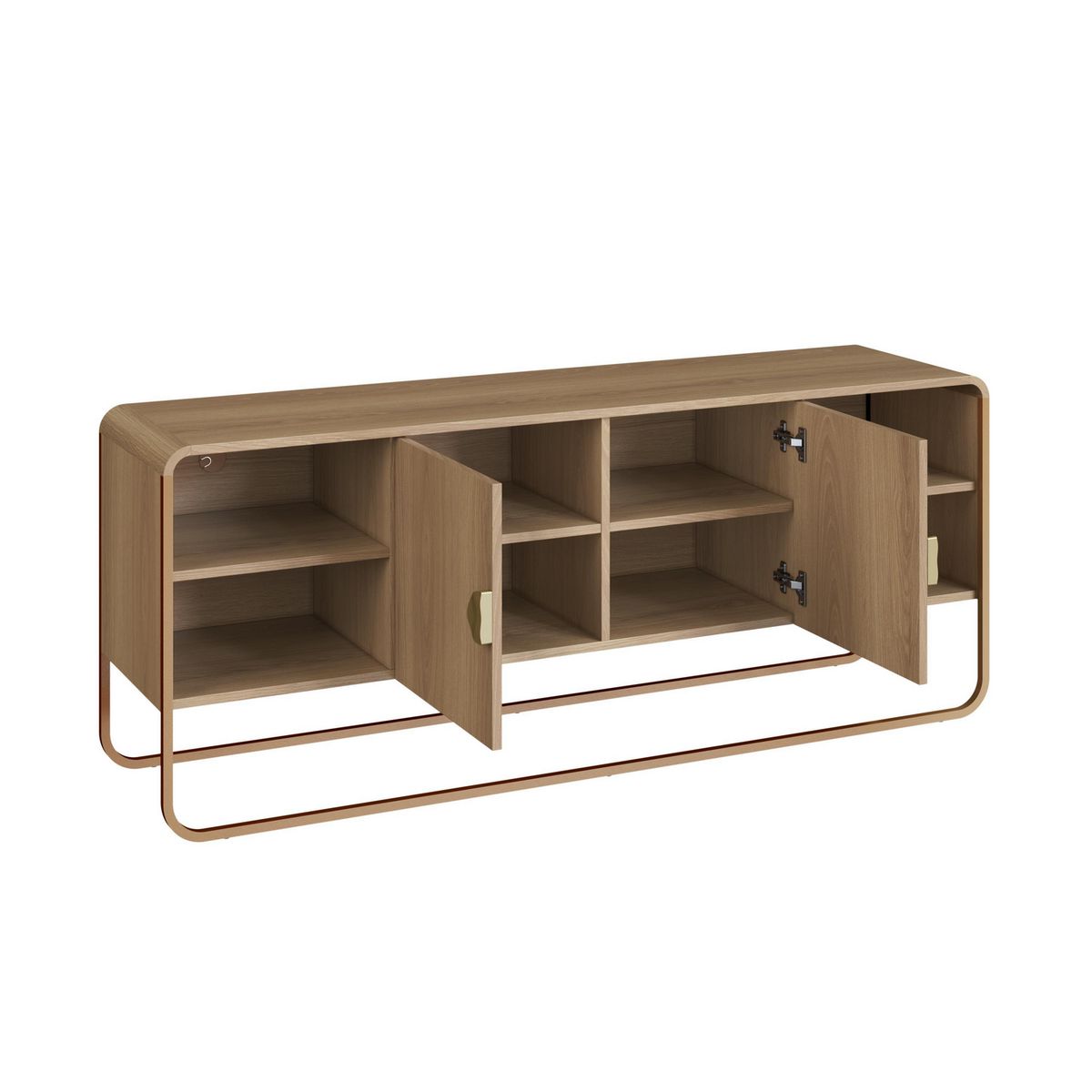 DECOCASA - Combo buffet 28071 Natural 37.5x135x75 cm