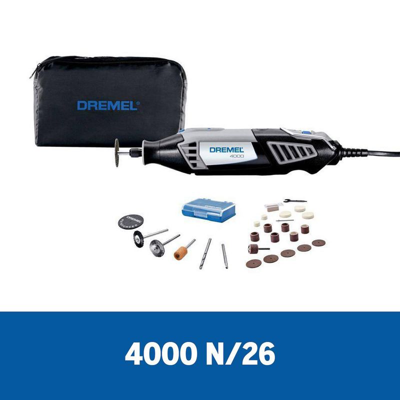 DREMEL - Multi Dremel 4000 con 26 Accesorios