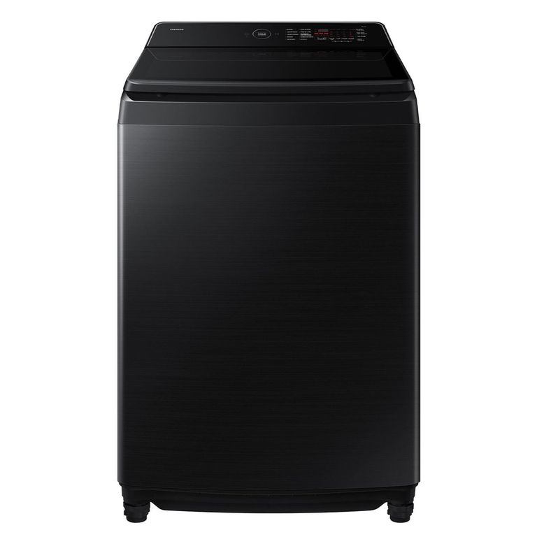 SAMSUNG Lavadora Carga Superior 21 Negro Caviar WA80F21S8BZS