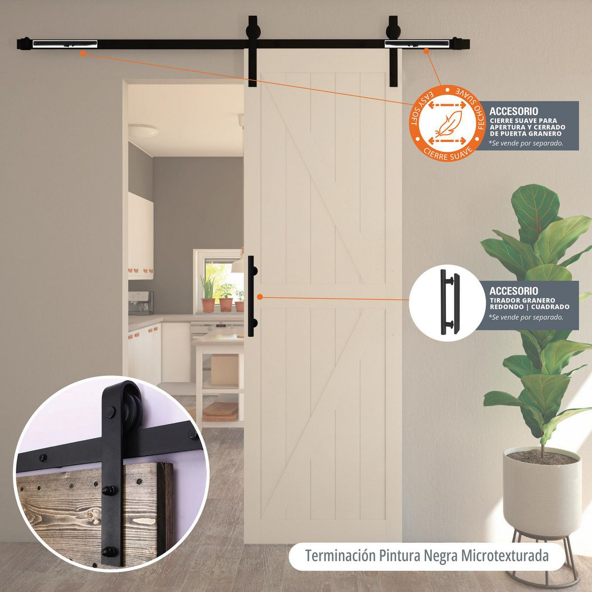 DUCASSE - Cierre suave granero