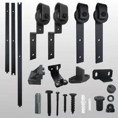 DUCASSE - Kit Riel Granero By Pass Para Puerta Corredera