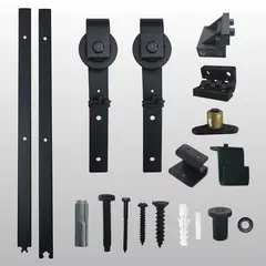 DUCASSE - Kit Granero Plegable Para Puerta Corredera 1 Unidad