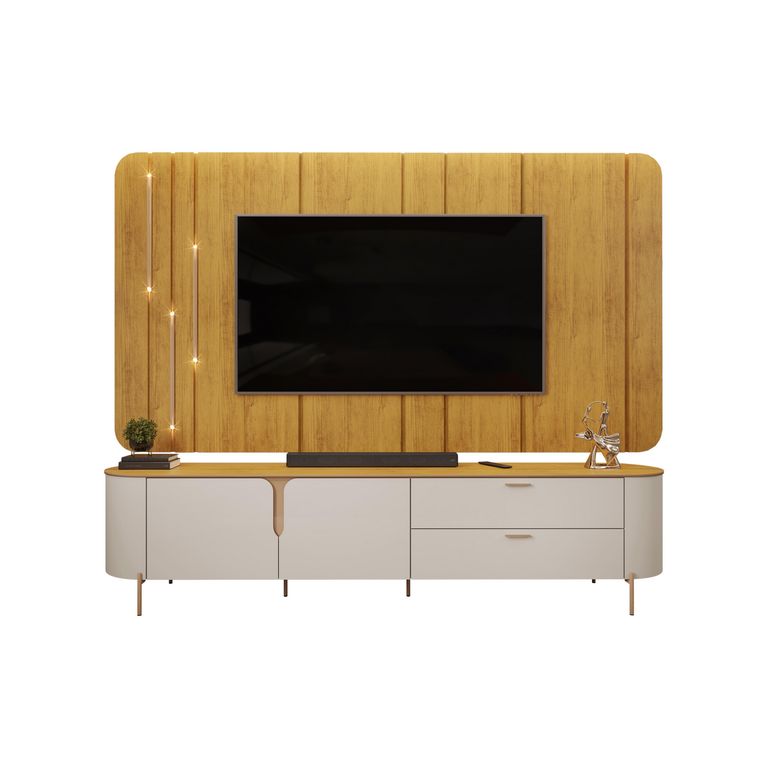DI PORETTI Home TV 70 " Celine Café 241x189x47 cm