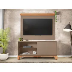 DECOCASA - Panel TV 50" + Rack 1.3 Mondrian Gris