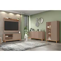 DECOCASA - Panel 55 " Mondrian Gris 136x180x17.5 cm