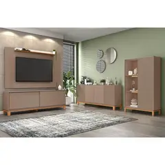 DECOCASA - Panel 75 " Mondrian Gris 180x180x17.5 cm