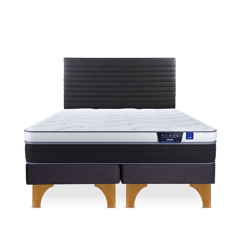 Cama 2 plazas Europea Nexus Gris