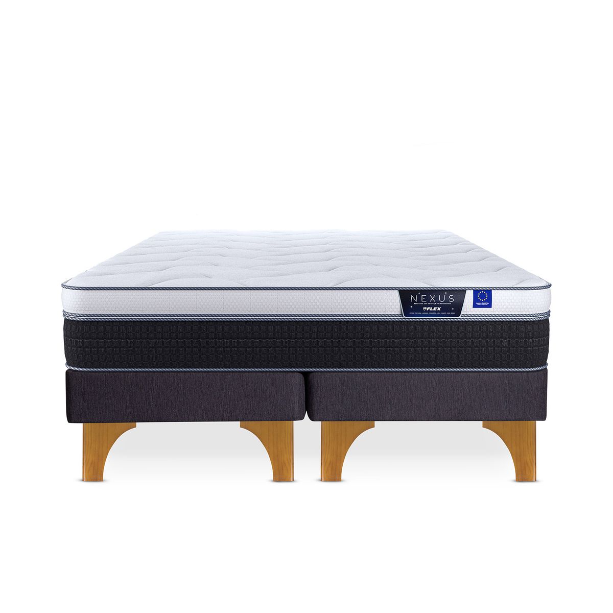 FLEX - Cama King Europea Nexus Blanco