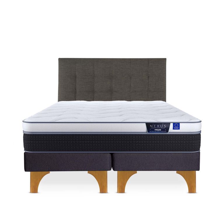 Cama King Europea Nexus Blanco