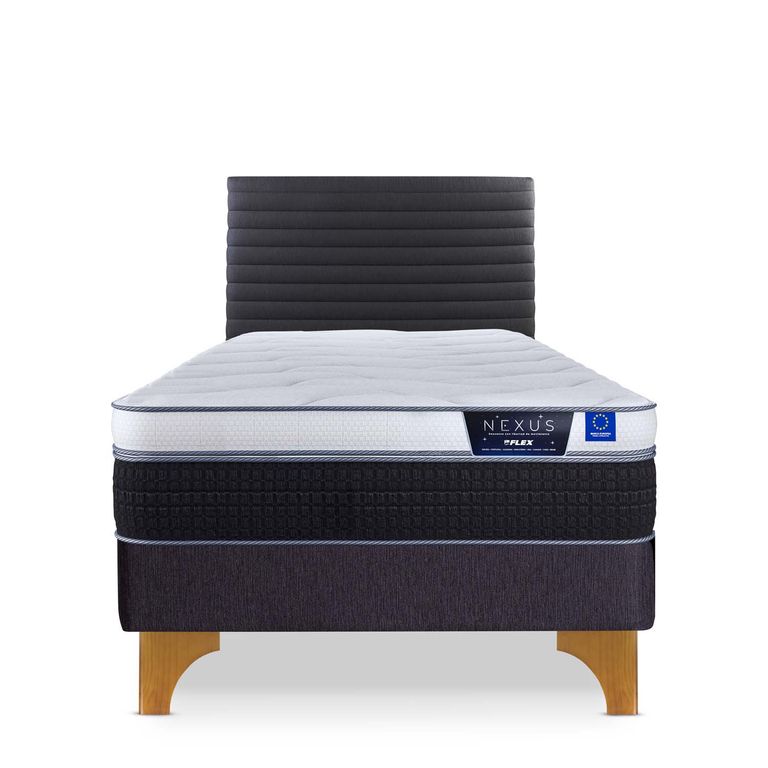 Cama 1.5 plazas Europea Nexus Blanco