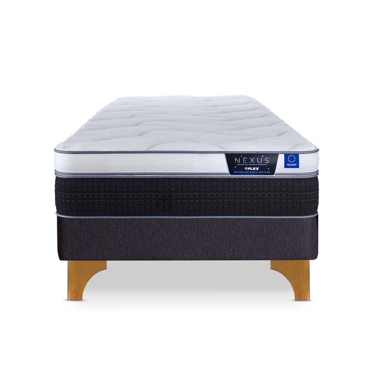Cama 1.5 plazas Europea Nexus Blanco