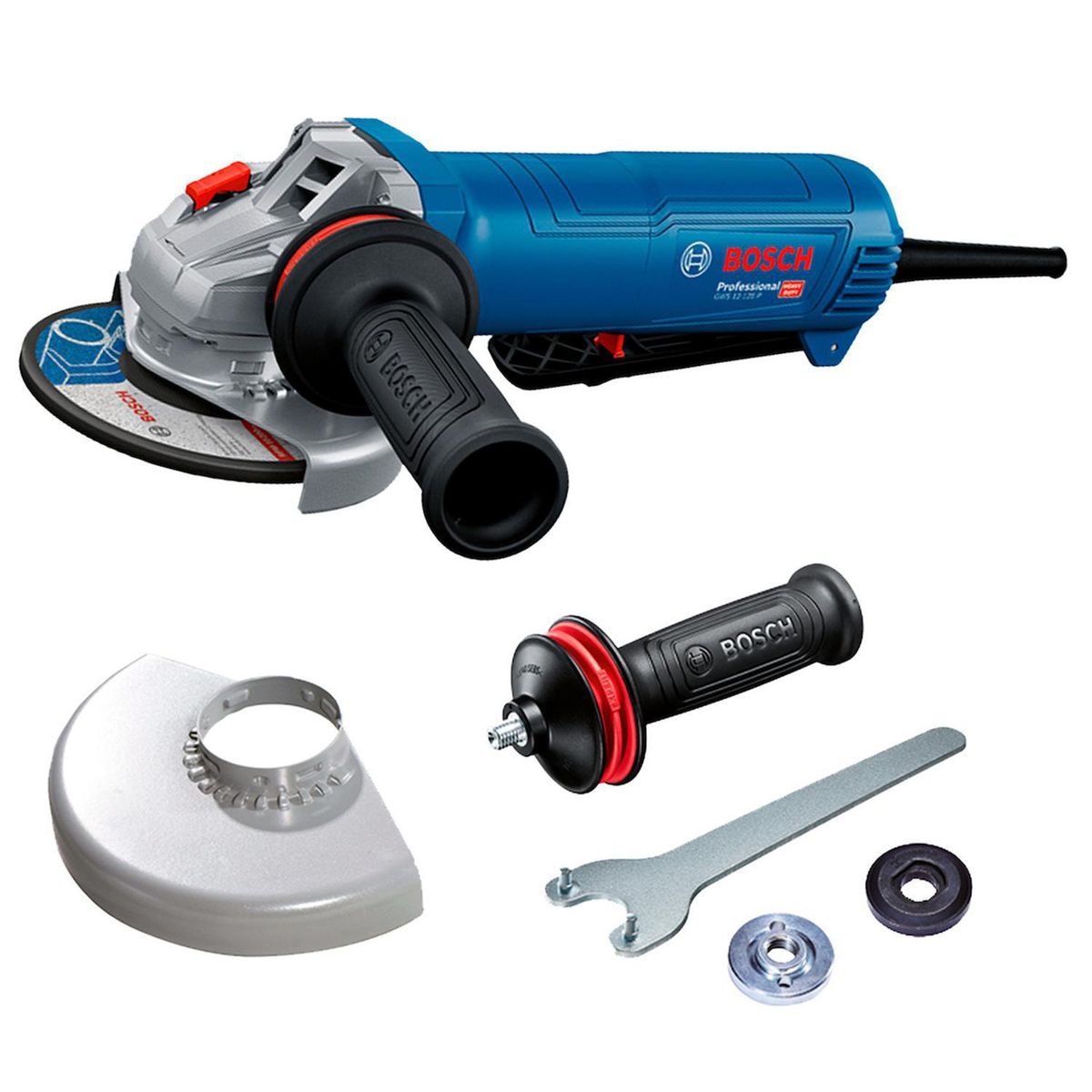 BOSCH - Esmeril angular alámbrico 5" 1200W GWS 12-125 P