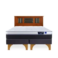 FLEX - Cama 2 plazas Europea Nexus Blanco