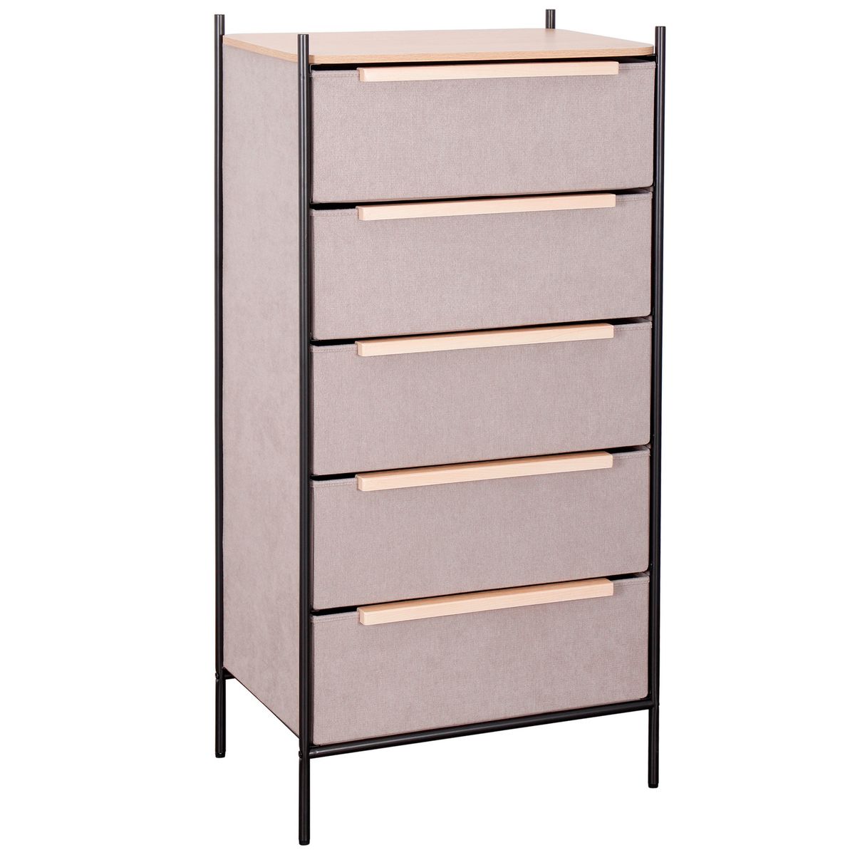 CARRY ALL - Cajonera Cajón(es) 58x118x40 cm Gris