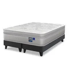 FLEX - Cama 2 Plazas Europea Paradise Gris