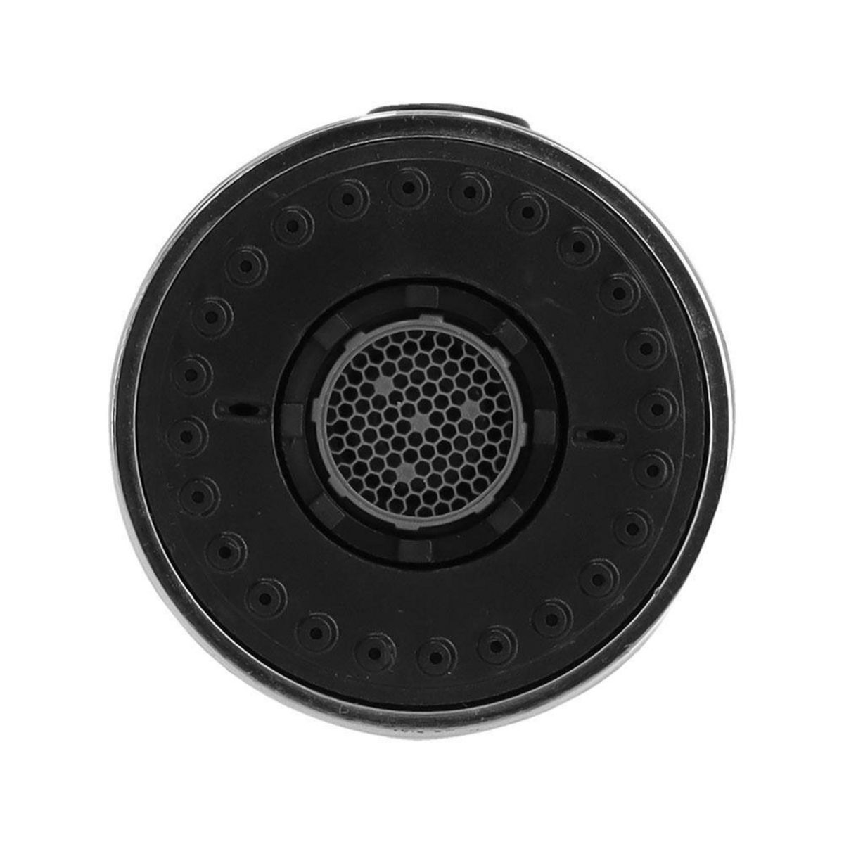 STRETTO - Cabezal Lavaplato 3 Funciones Sacile Negro Mate