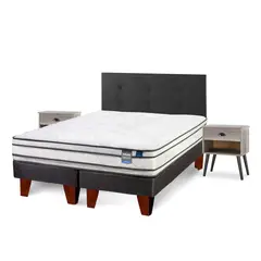 FLEX - Cama 2 Plazas Europea Innova Blanco