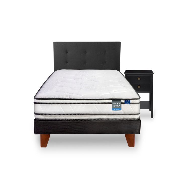 Cama 1.5 plazas Europea Innova Blanco