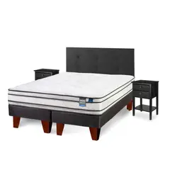 FLEX - Cama 2 Plazas Europea Innova Blanco