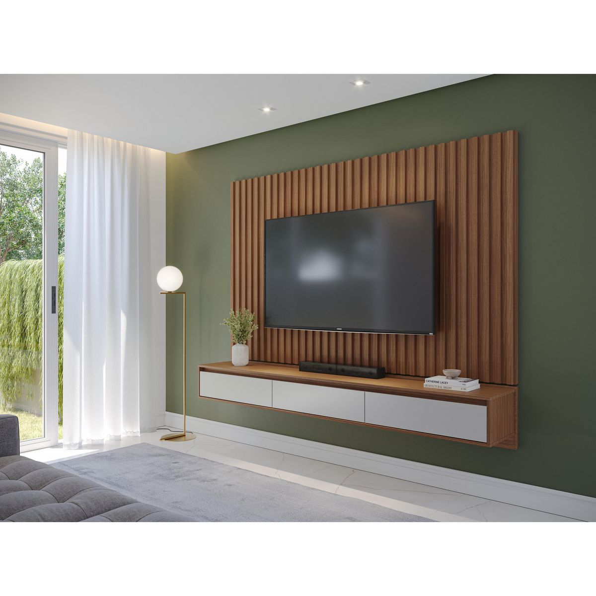 DECOCASA - Home TV 75 " Aden Café 216x167x37 cm