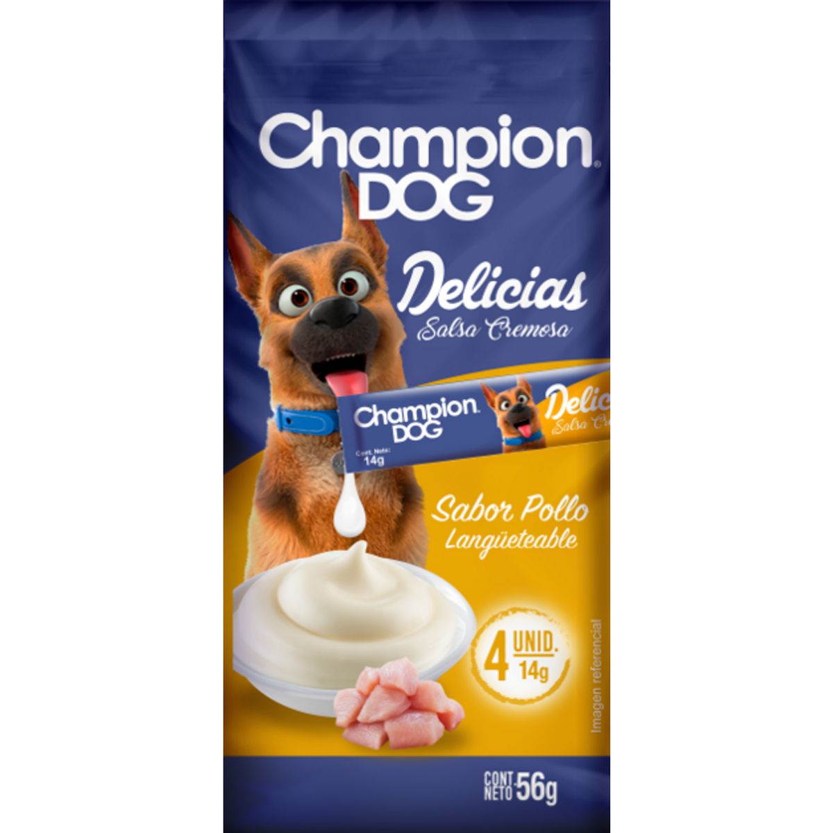 CHAMPION DOG - Pack Snack para Perro Adulto Pollo 