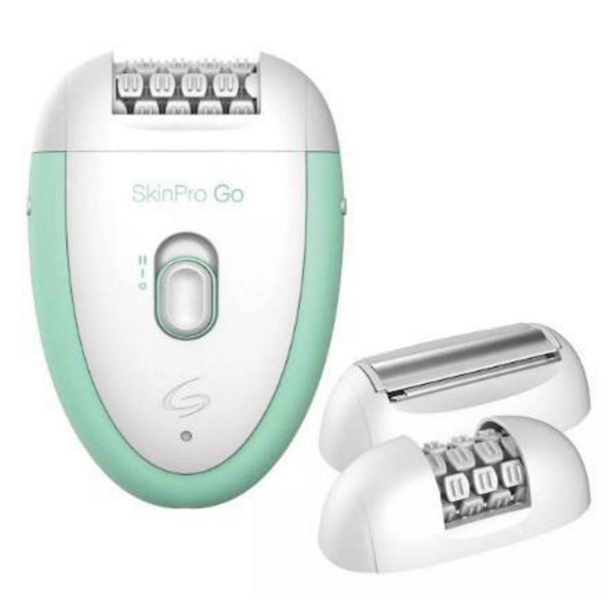 GAMA - Depiladora Eléctrica Skin Pro Go Ii Para Piernas Y Cuerpo Con 2 Cabezales