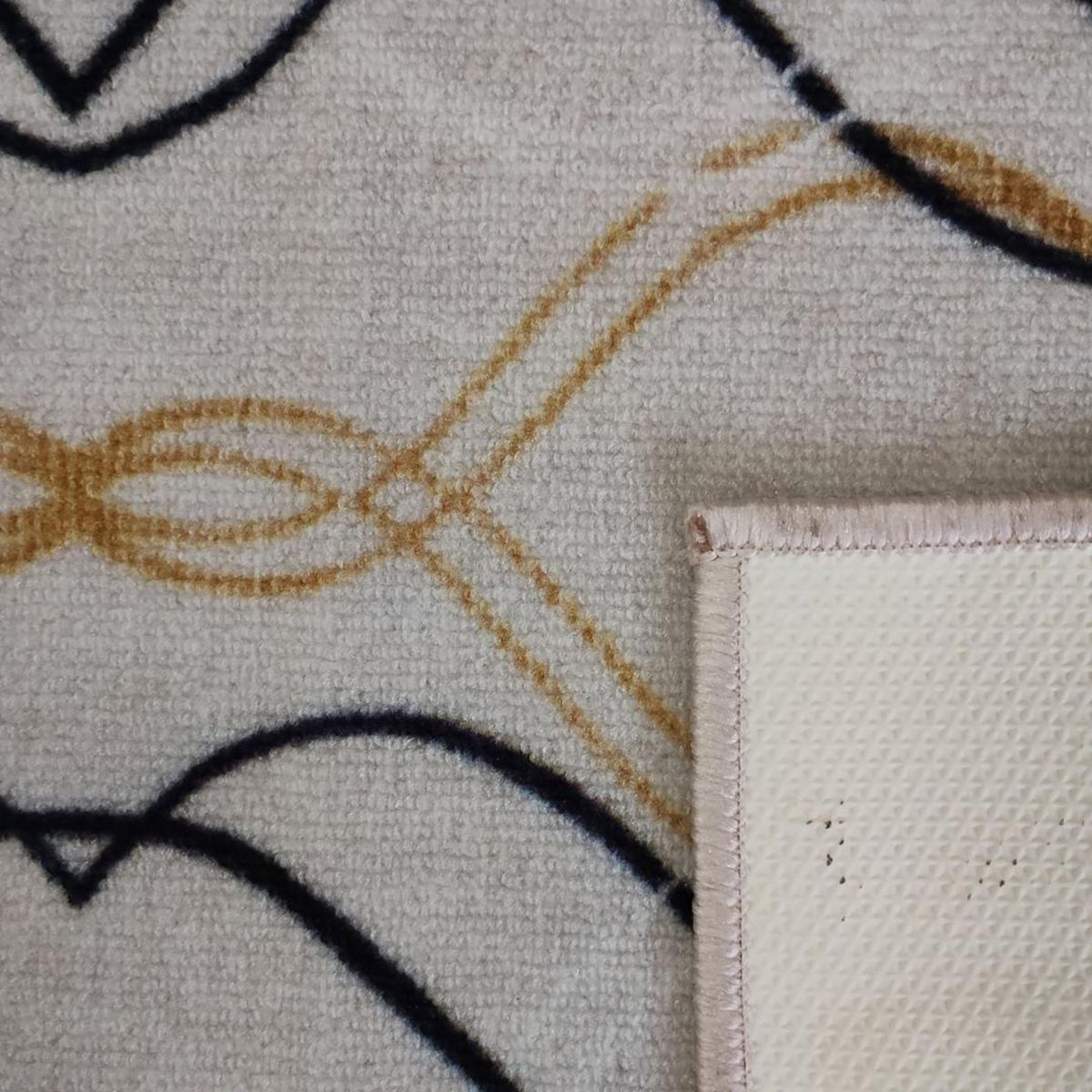 IDETEX - Alfombra Rayan 67x180 cm Polipropileno Gris