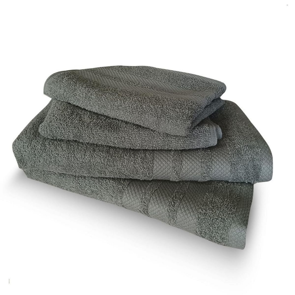 ILLUSIONS - Set de Toallas 400 gr Algodón 70x130 cm Sage