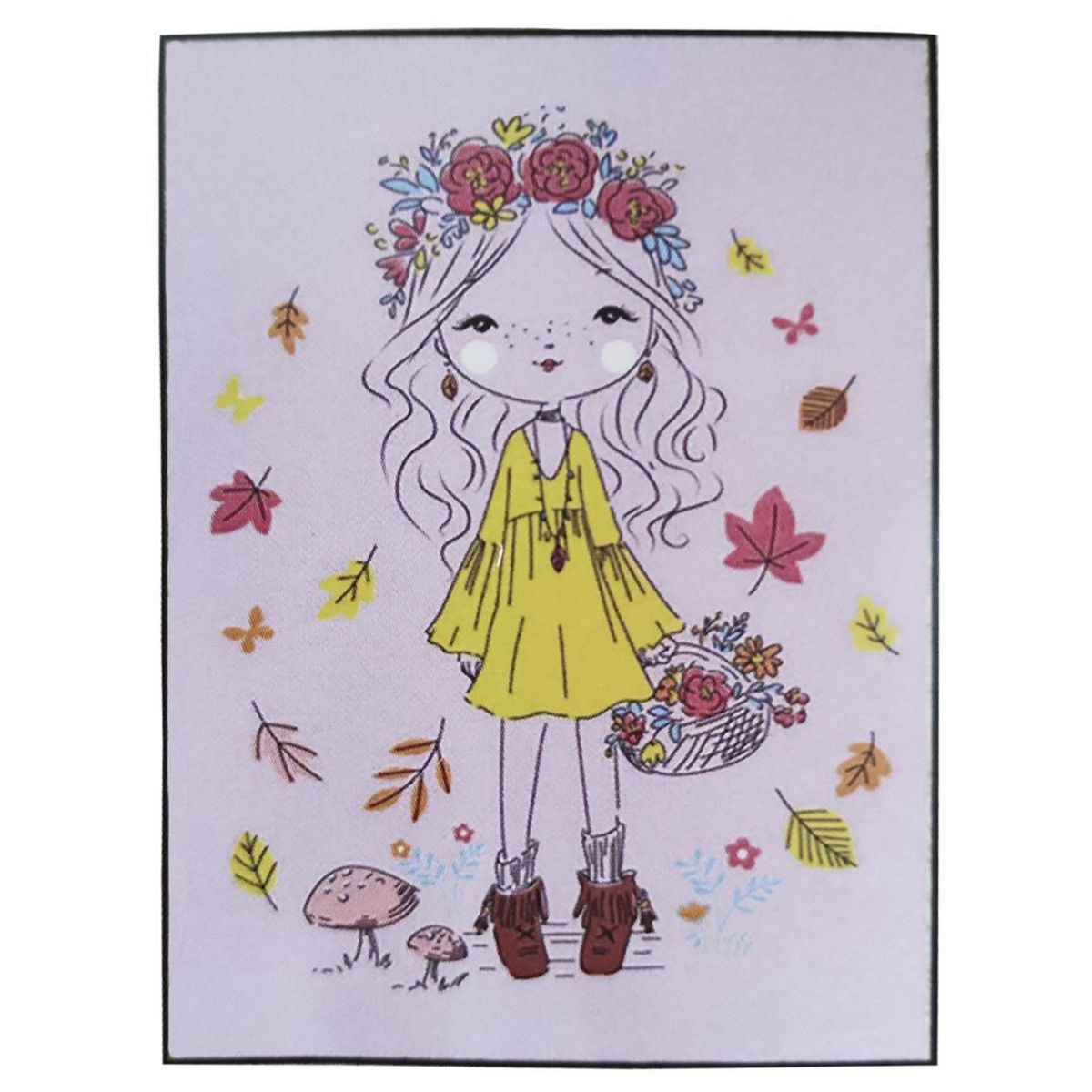 IDETEX - Alfombra Chic 100x133 cm Polipropileno Rosa