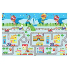 IDETEX - Alfombra City 100x133 cm Multicolor