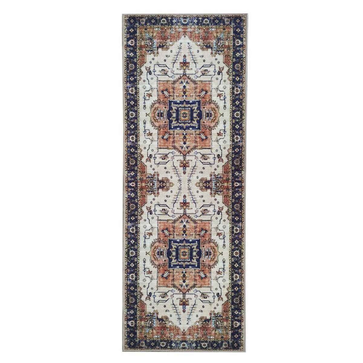 IDETEX - Alfombra Moka 67x180 cm Polipropileno Rojo