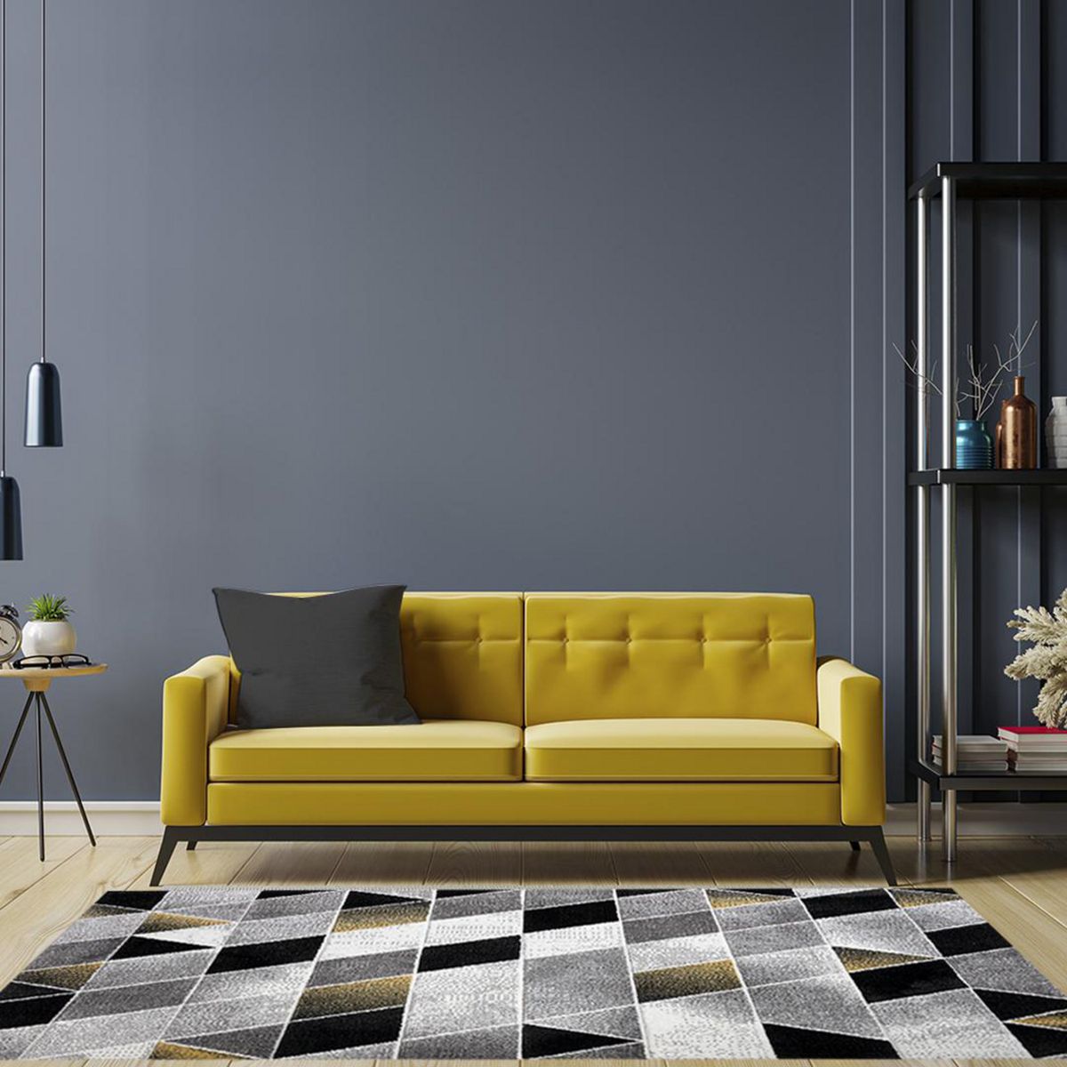 IDETEX - Alfombra Avanguard 170x230 cm Polipropileno Yellow