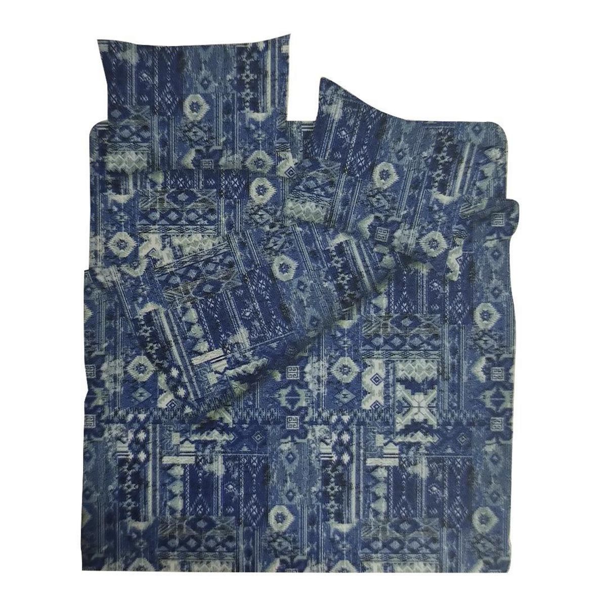 ILLUSIONS - Sabana Su King 180 Hilos Azul