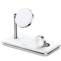 Estación De Carga Inalámbrica 3 En 1 Para Apple Watch Iphone Airpods