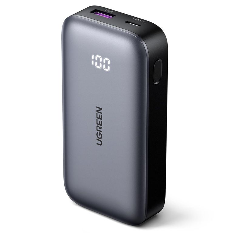 Batería Portátil Mini 10000Mah Carga Rápida 30W Con Pantalla