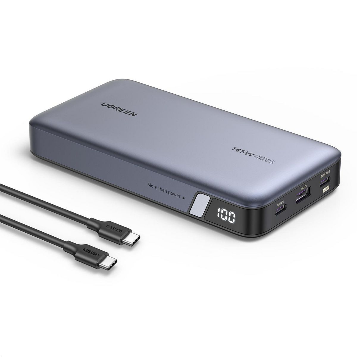 UGREEN - Batería Portátil 25.000mAh Power Delivery 145W Ultra PB205