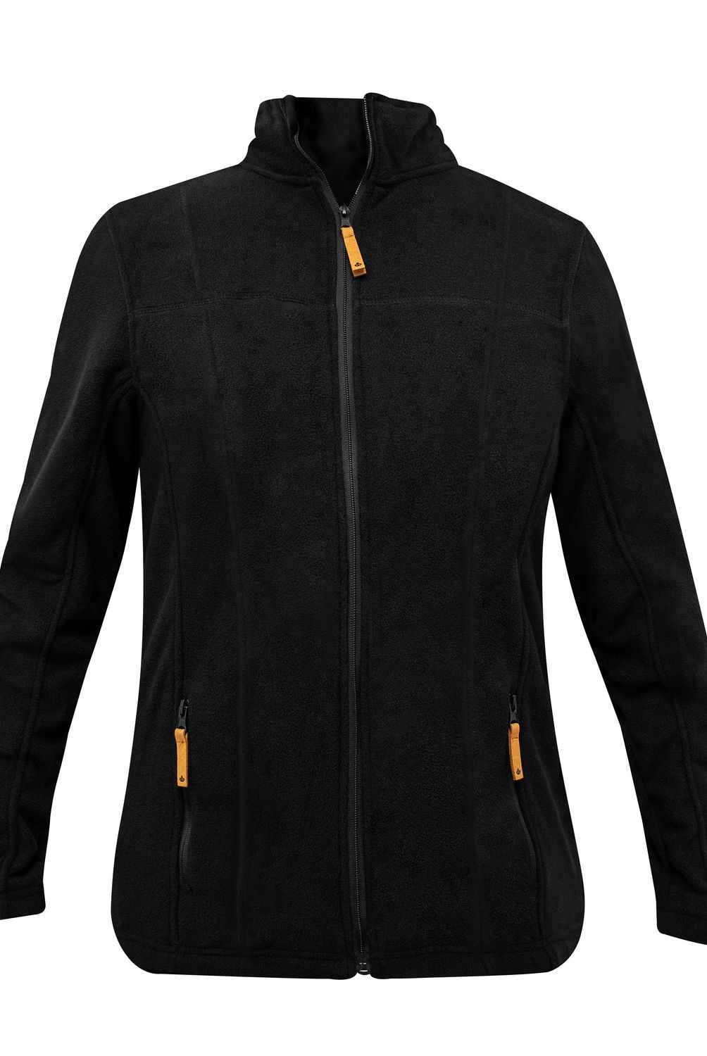 QUEBEC - Poleron Polar Pardo Mujer Negro S