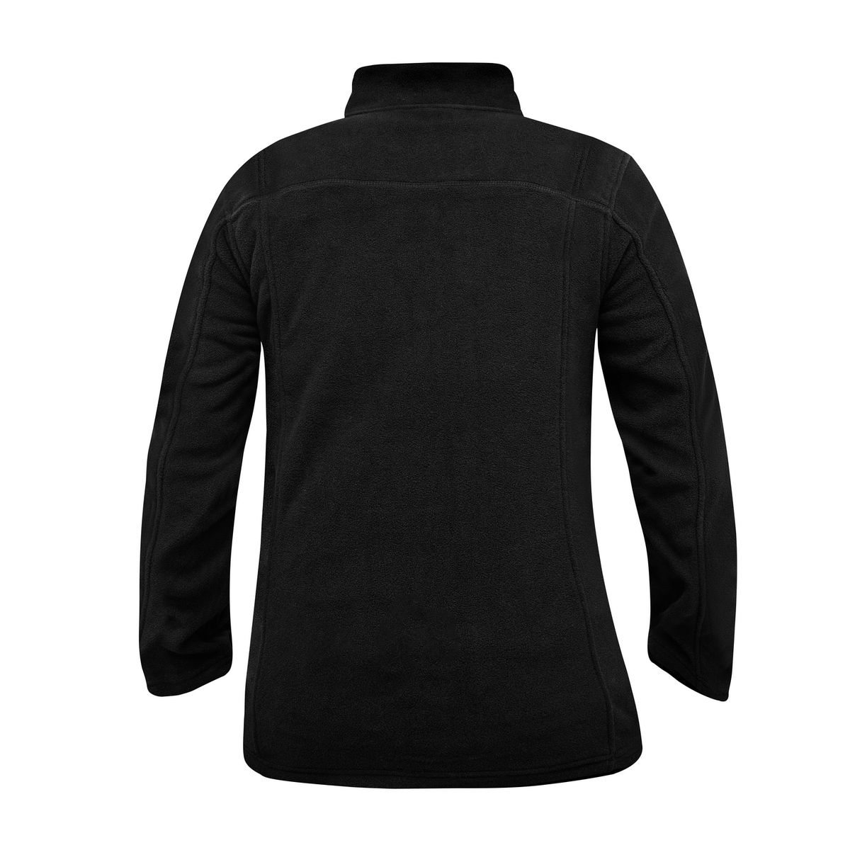 QUEBEC - Poleron Polar Pardo Mujer Negro S